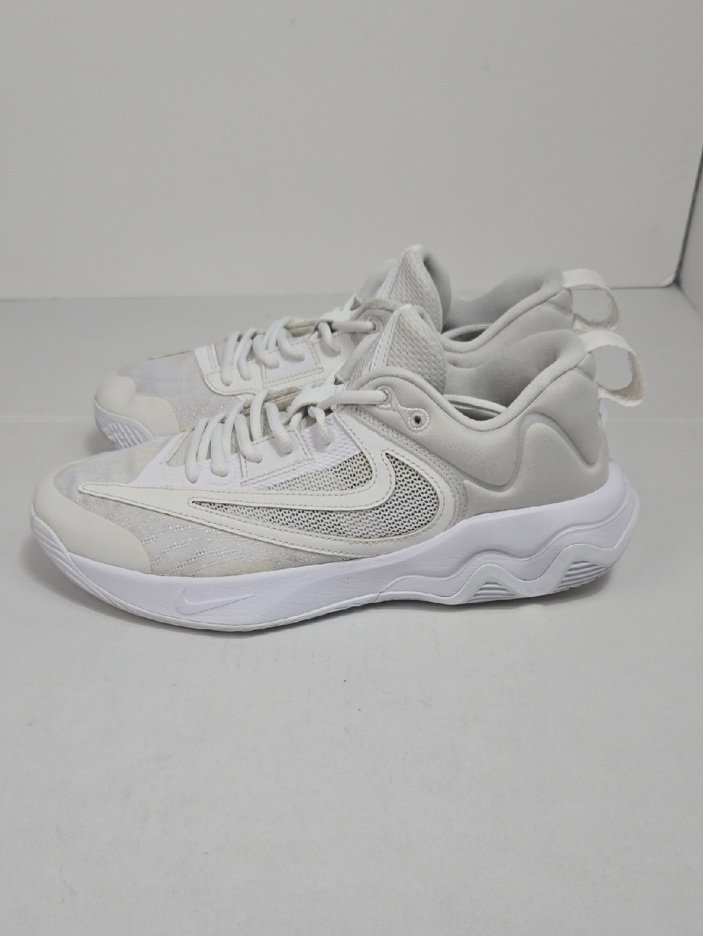 Nike Giannis Immortality 3 Triple White Dz7533-102 Sneakers Shoes Men's Sz 9